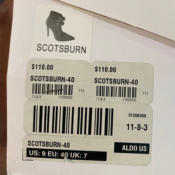 Bethan burgundy shoe bootie - Picture 3 of 3